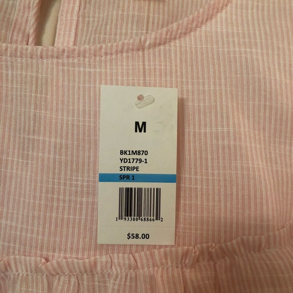 Pink blouse, size M NWT - Picture 3 of 4